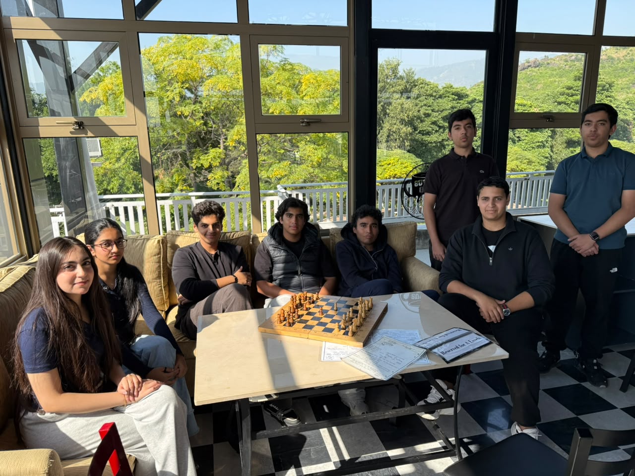 PSI&rsquo;s first A Level batch at the Campus Club